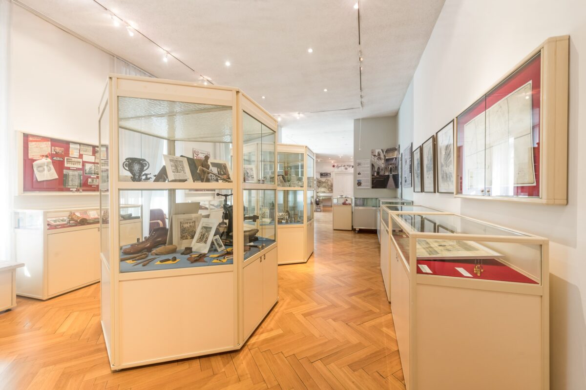 Großer Ausstellungsraum, Bezirksmuseum Josefstadt, Foto: Klaus Pichler