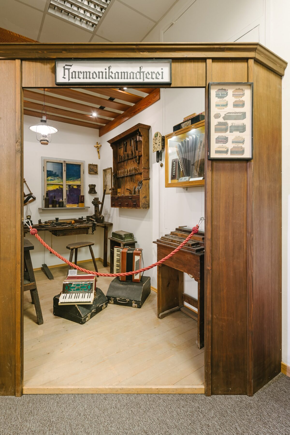 Harmonikamacherei, Bezirksmuseum Ottakring, Foto: Klaus Pichler