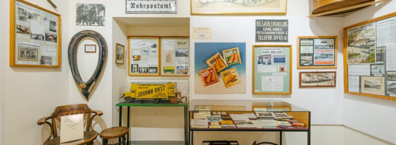 Blick in die Dauerausstellung des Bezirksmuseums Währing, Foto: Klaus Pichler