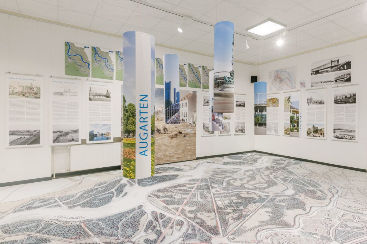 Ausstellung: Wie die Donau nach Wien kam, Bezirksmuseum Leopoldstadt, Foto: Klaus Pichler, 2020