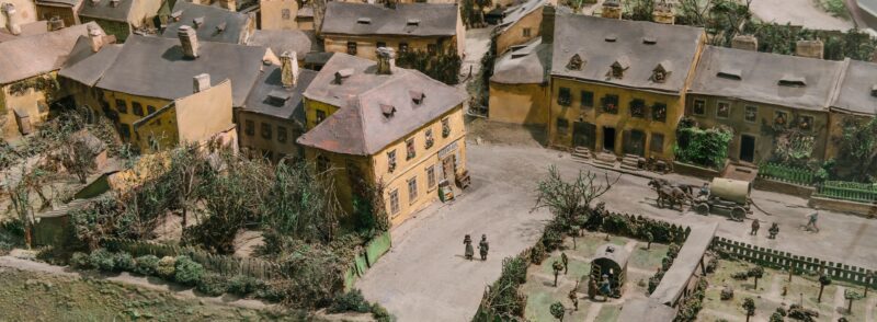 Modell des Ratzenstadls, Bezirksmuseum Mariahilf, Foto: Klaus Pichler