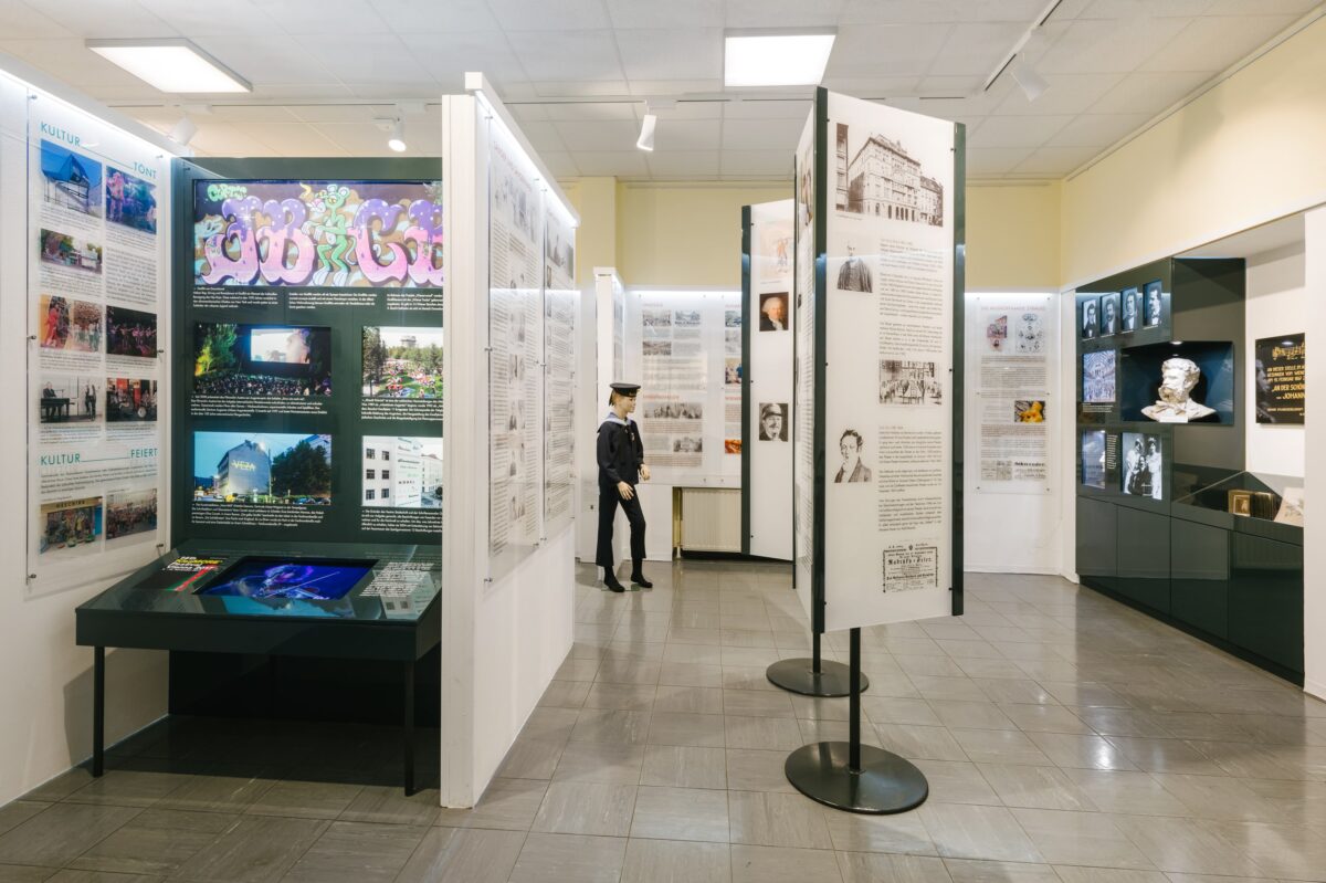 Blick in die Dauerausstellung, Bezirksmuseum Leopoldstadt, Foto: Klaus Pichler