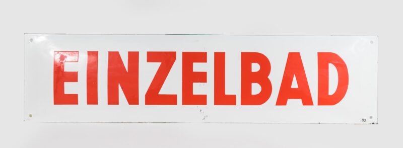 Hinweisschild 