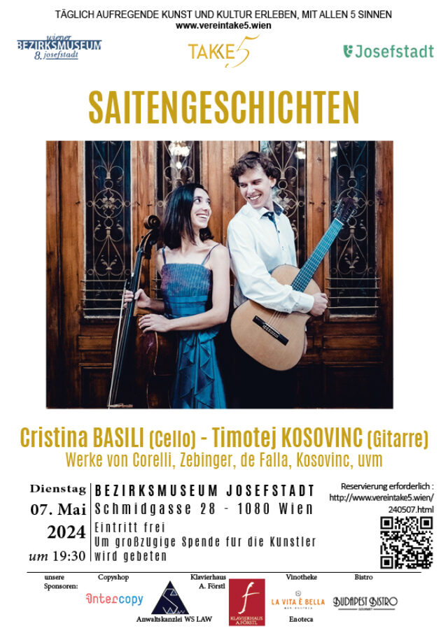 Konzertabend Saitengeschichten Josefstadt