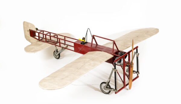 Objekt: Modell des Flugzeugs von Louis Blériot, Bezirksmuseum Simmering, Foto: Klaus Pichler