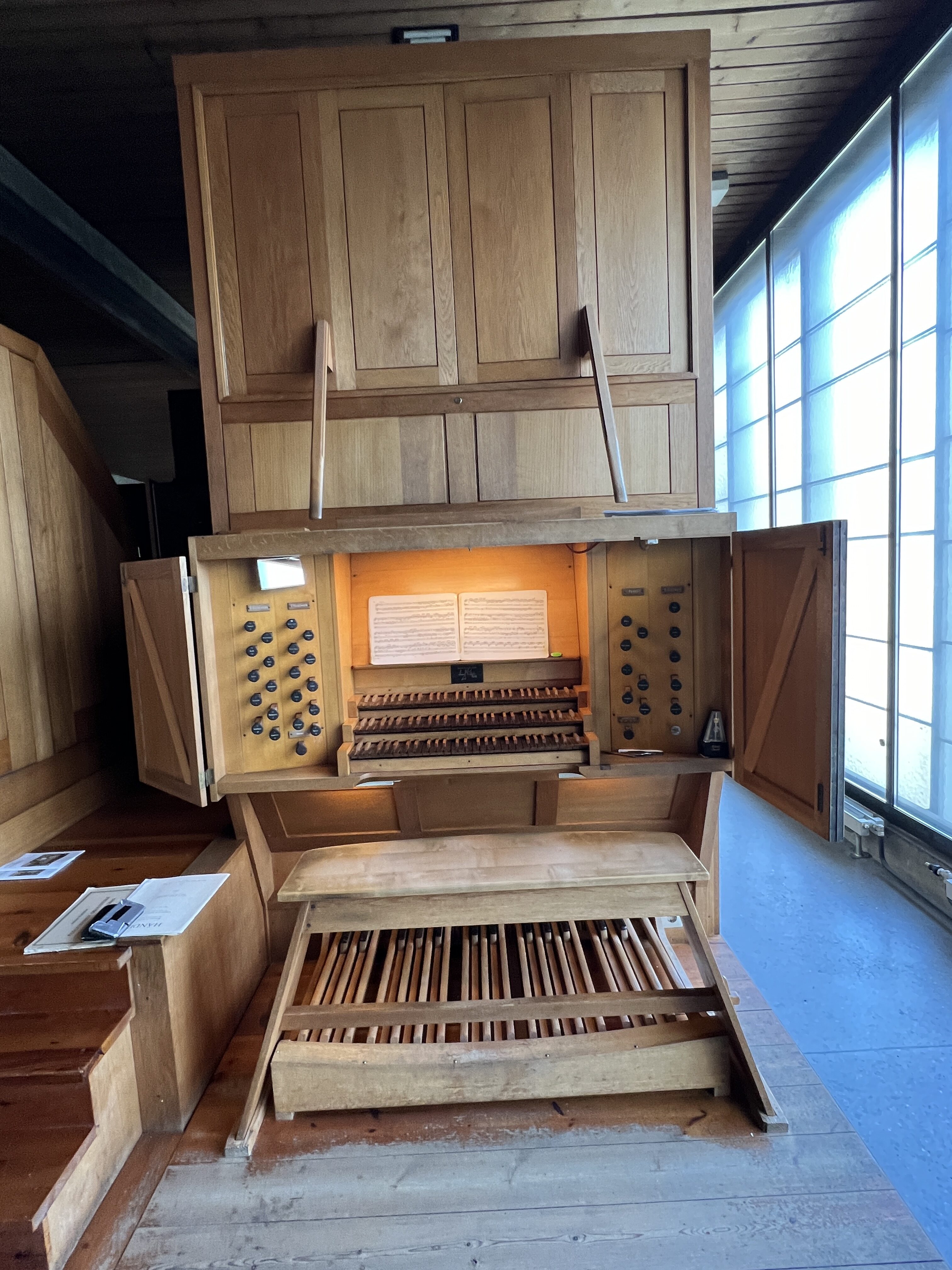 Orgel Christkönigskirche, Bezirksmuseum Währing