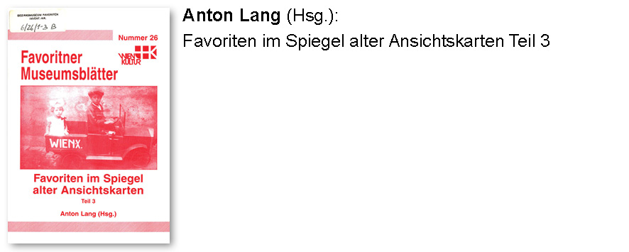 Anton Lang (Hsg.): Favoriten im Spiegel alter Ansichtskarten Teil 3