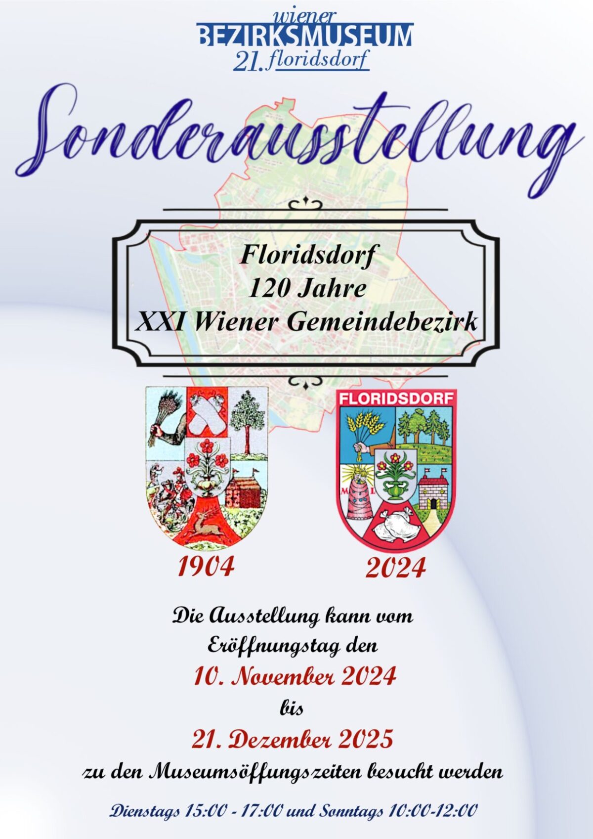 Ausstellung: Floridsdorf. 120 Jahre XXI Wiener Gemeindebezirk, Bezirksmuseum Floridsdorf 2024