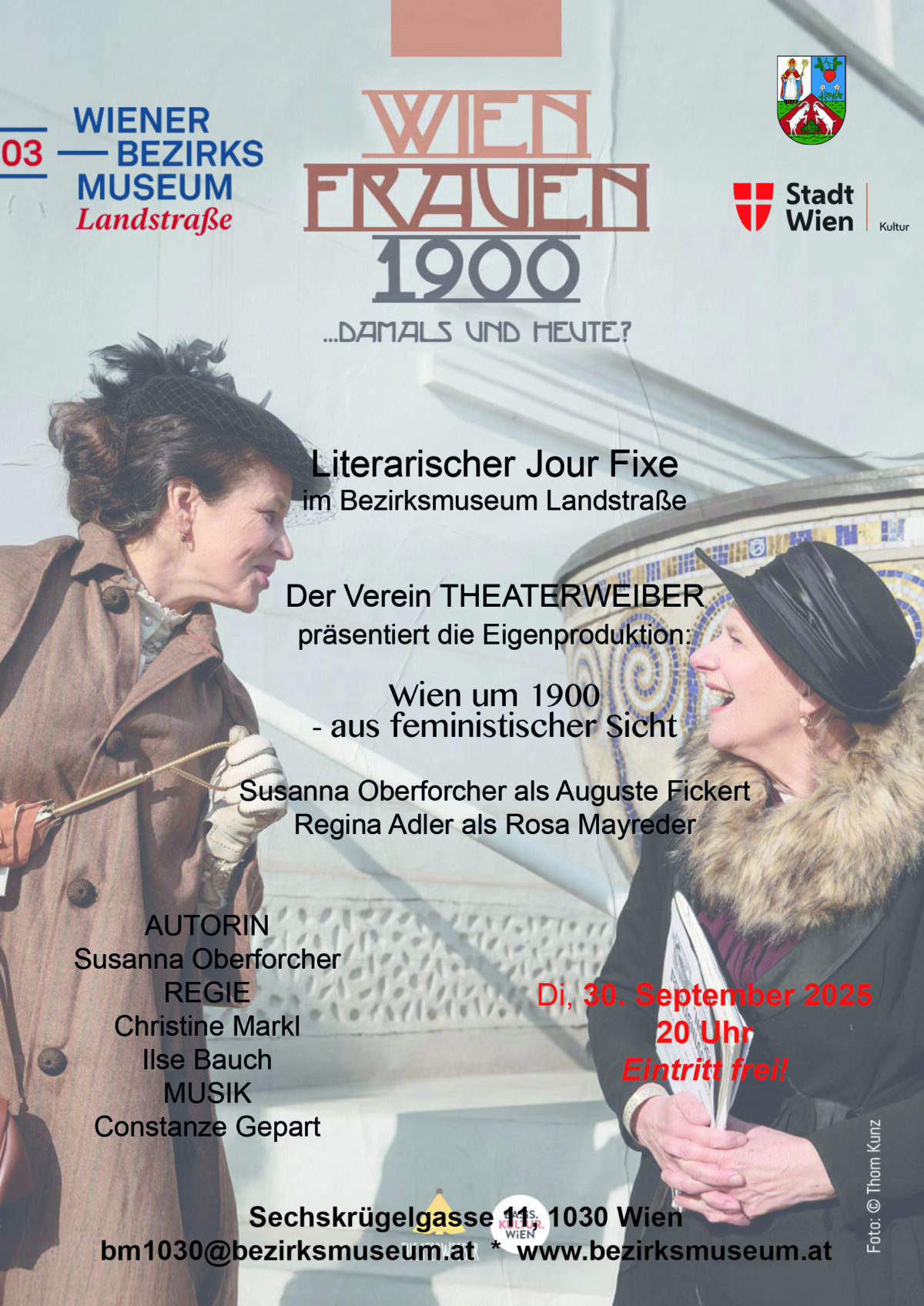 Veranstaltung: Literatischer Jour Fixe, Verein Theaterweiber 