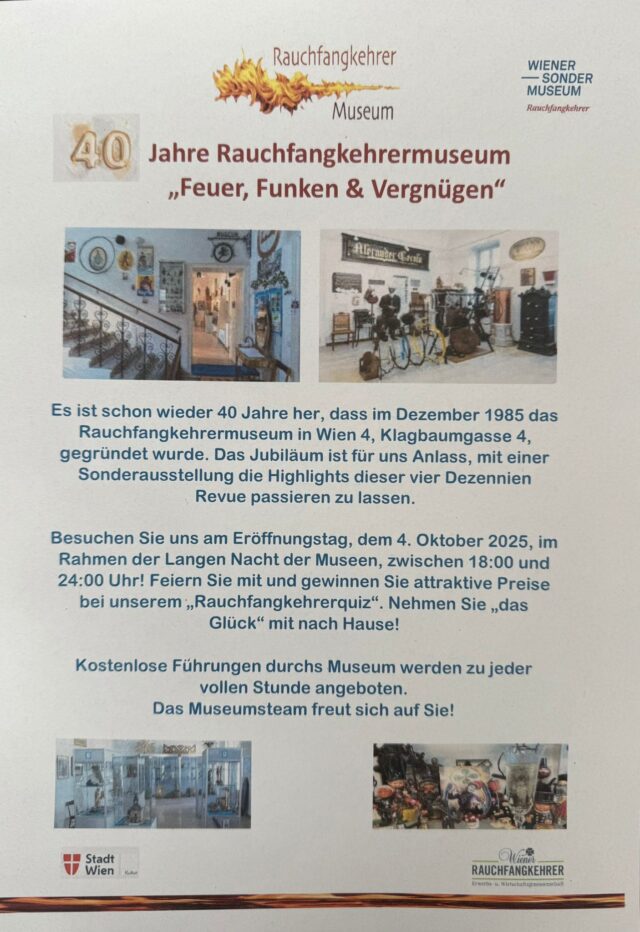 Veranstaltung: Lange Nacht der Museen 2025 mit Eröffnung der Sonderausstellung 
