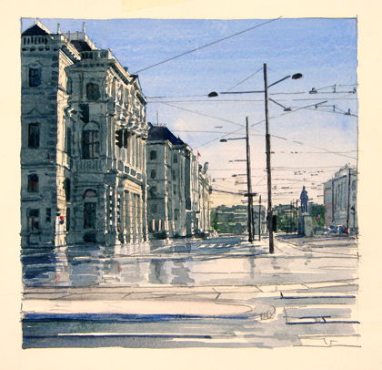 Ausstellung: Ring-Kai-Ring, Jan Ernst Douma, Bezirksmuseum Innere Stadt 2025/2026