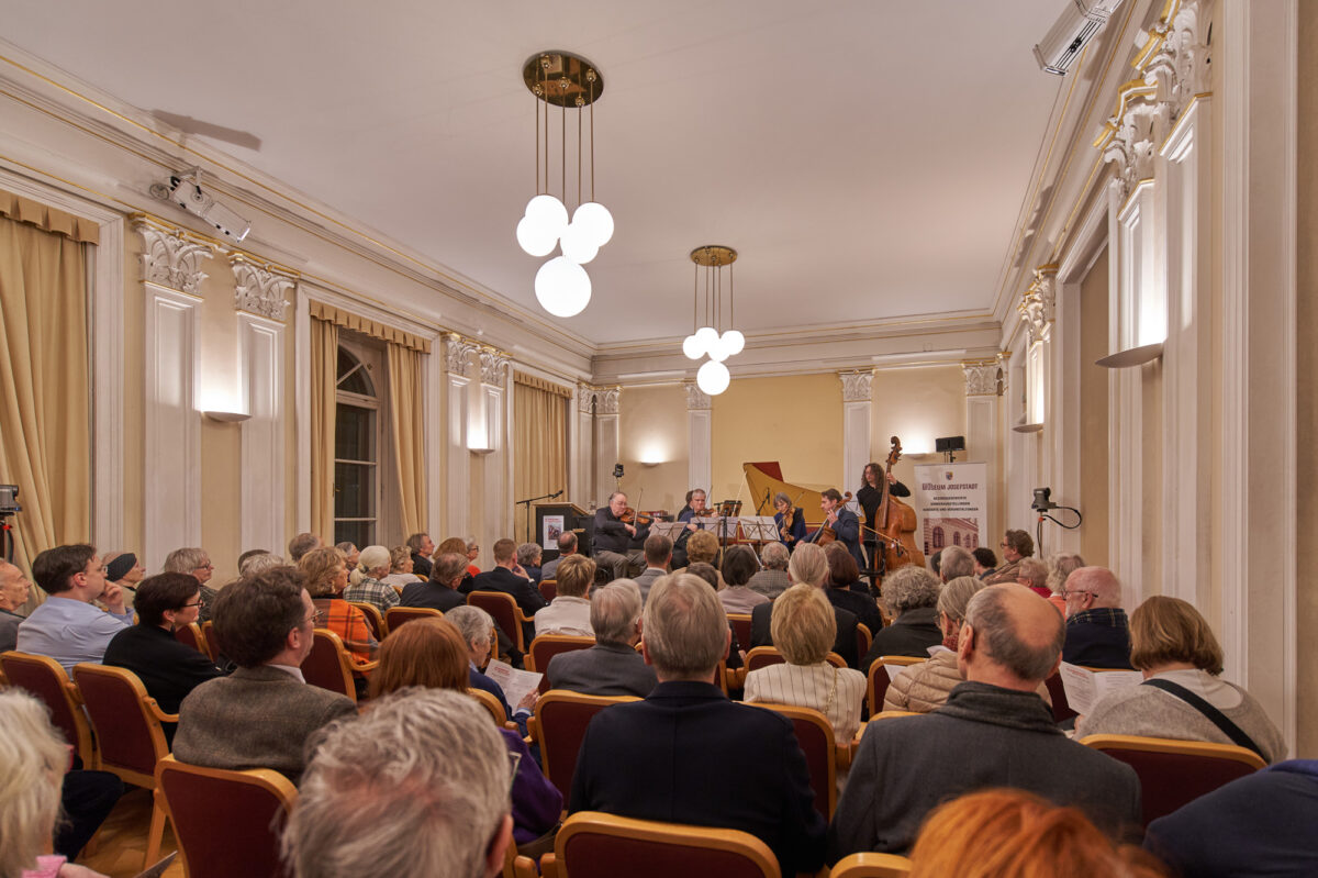Ausstellung: Die Harnoncourts und der Concentus Musicus, Bezirksmuseum Josefstadt, 2026, Foto: Andreas Theiner