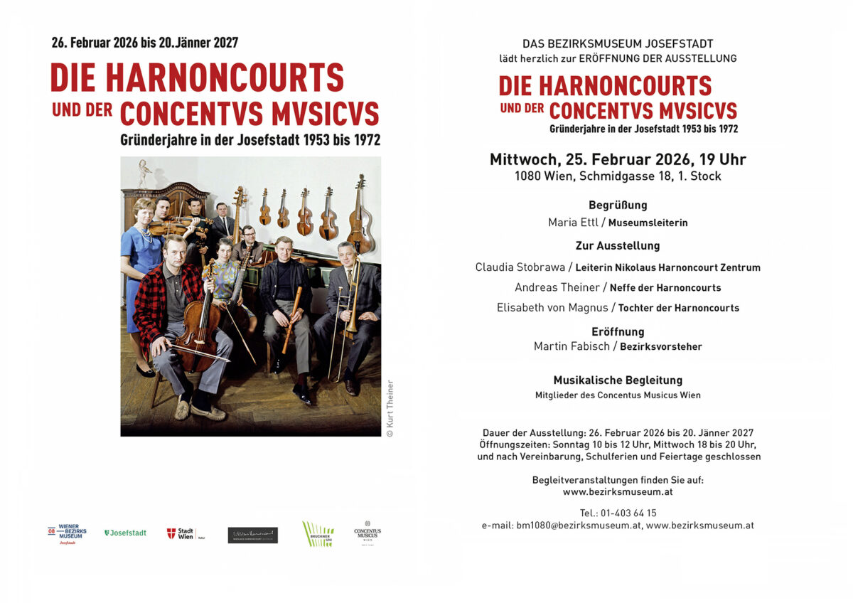 Einladung Ausstellung Harnoncourt