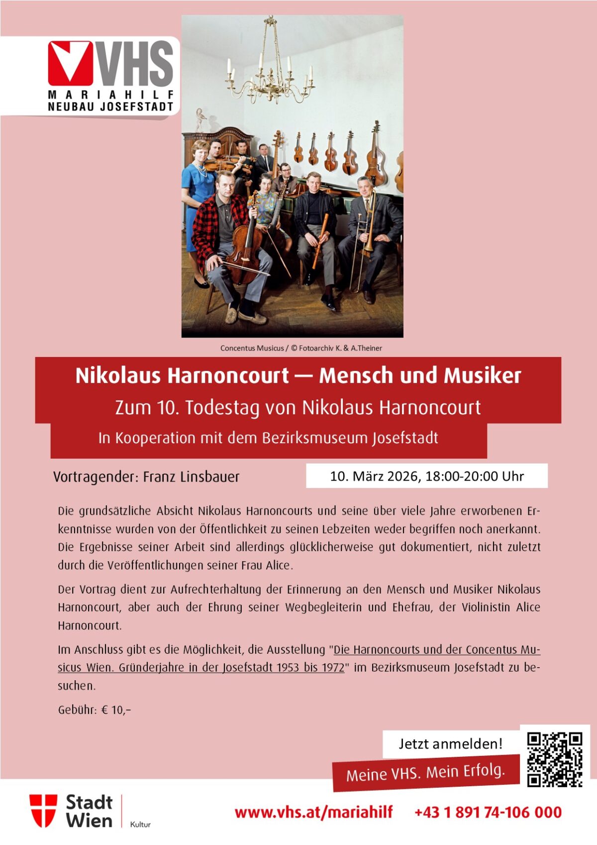 Nikolaus Harnoncourt - Mensch und Musiker