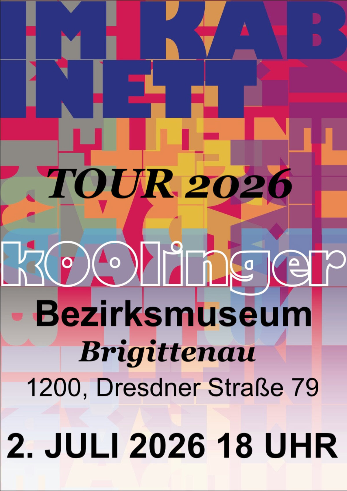 Veranstaltung: Andi Weiss und die Gruppe KOOLINGER - Soul, Funk, Groove-Jazz, Bezirksmuseum Brigittenau, 2026