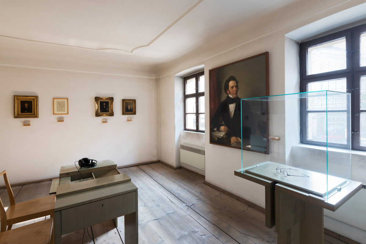 Veranstaltung: Wiedner Ausflüge, Schubert Geburtshaus, Bezirksmuseum Wieden, 2026, Foto © Lisa Rastl, Wien Museum