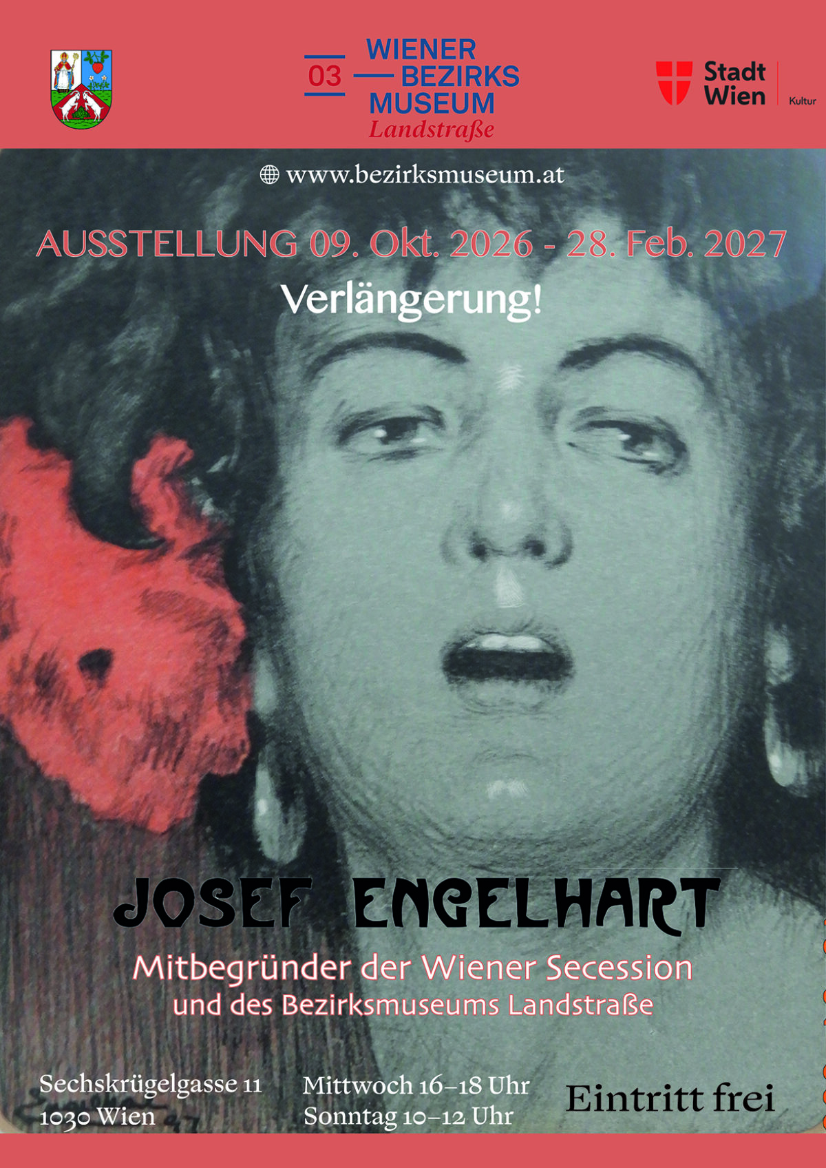 Ausstellung: Josef Engelhart, Verlängerung,, Bezirksmuseum Landstraße, 2026