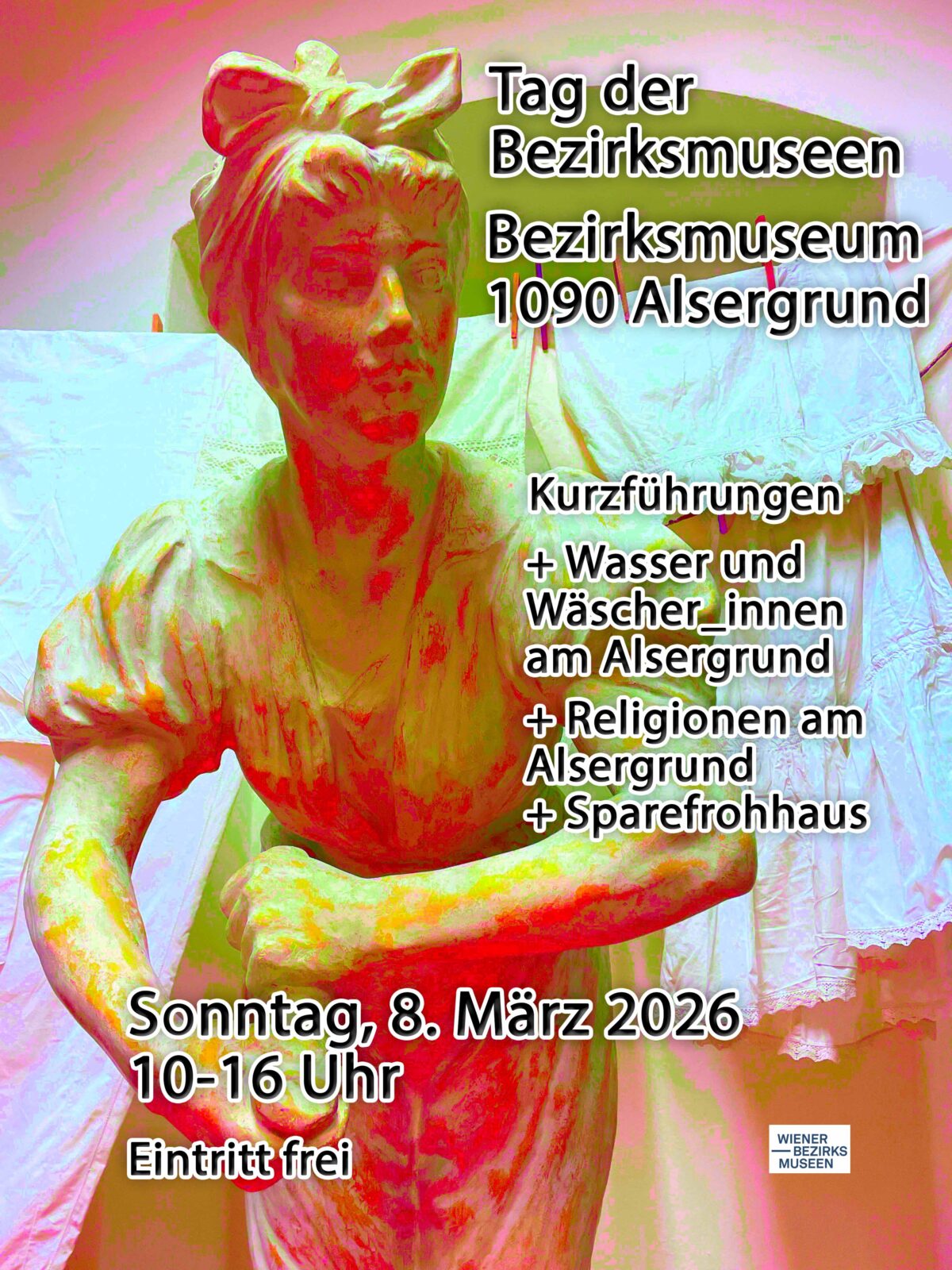 Tag der Bezirksmuseen, Sonntag, 8.3.2026, Bezirksmuseum Alsergrund