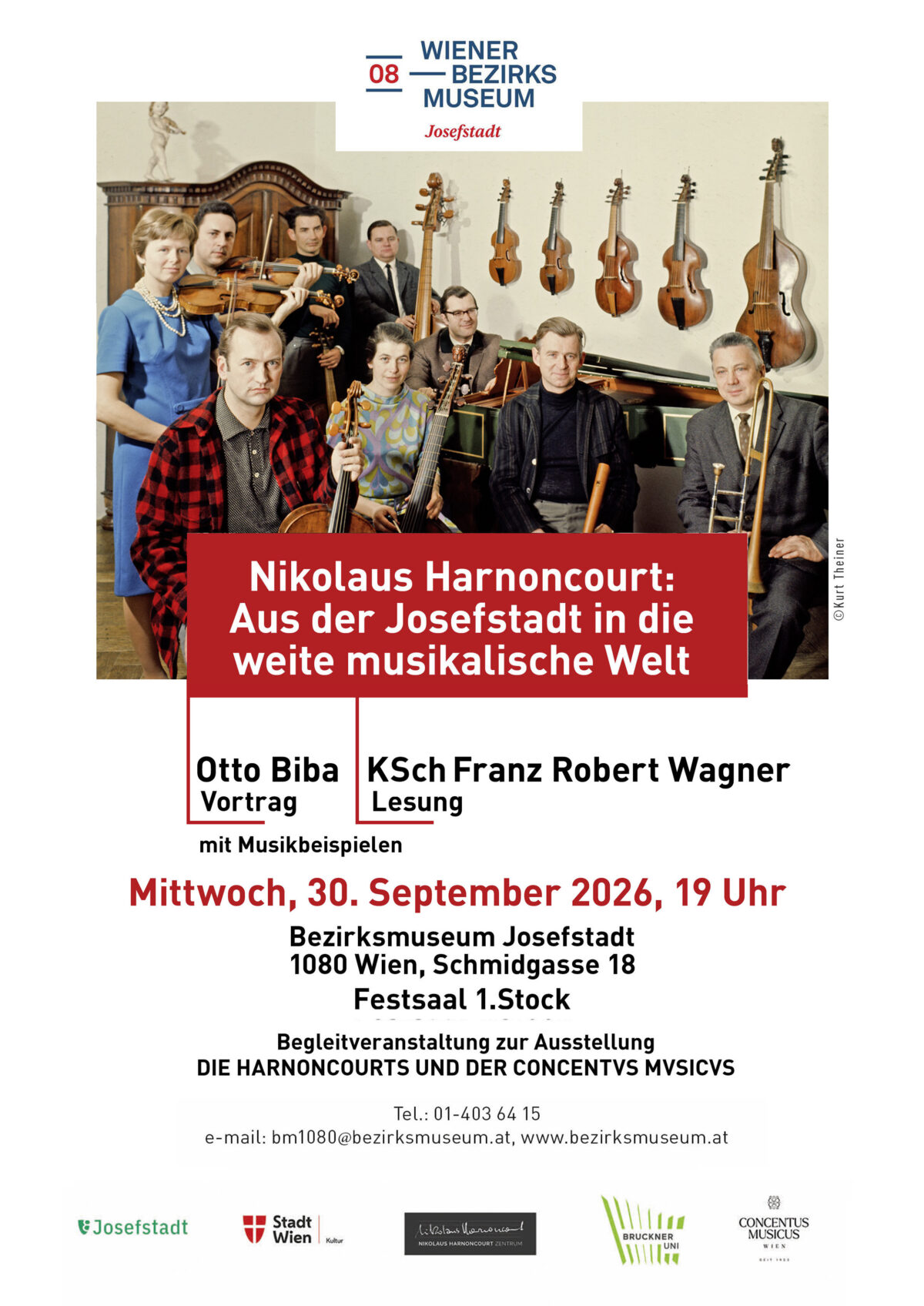 Veranstaltung: Nikolaus Harnoncourt. Von der Josefstadt in die weite musikalische Welt, Bezirksmuseum Josefstadt, September 2026.jpg