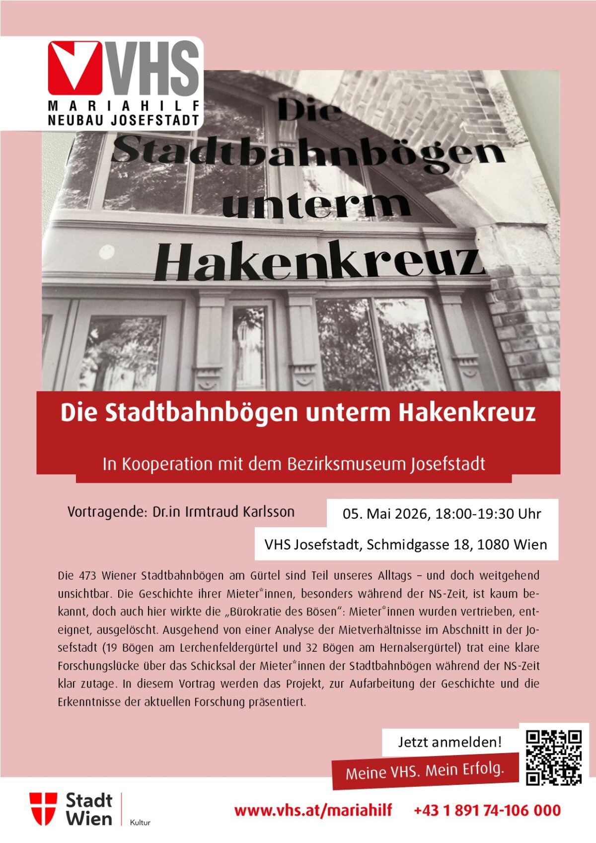 Stadtbahnbögen unterm Hakenkreuz
