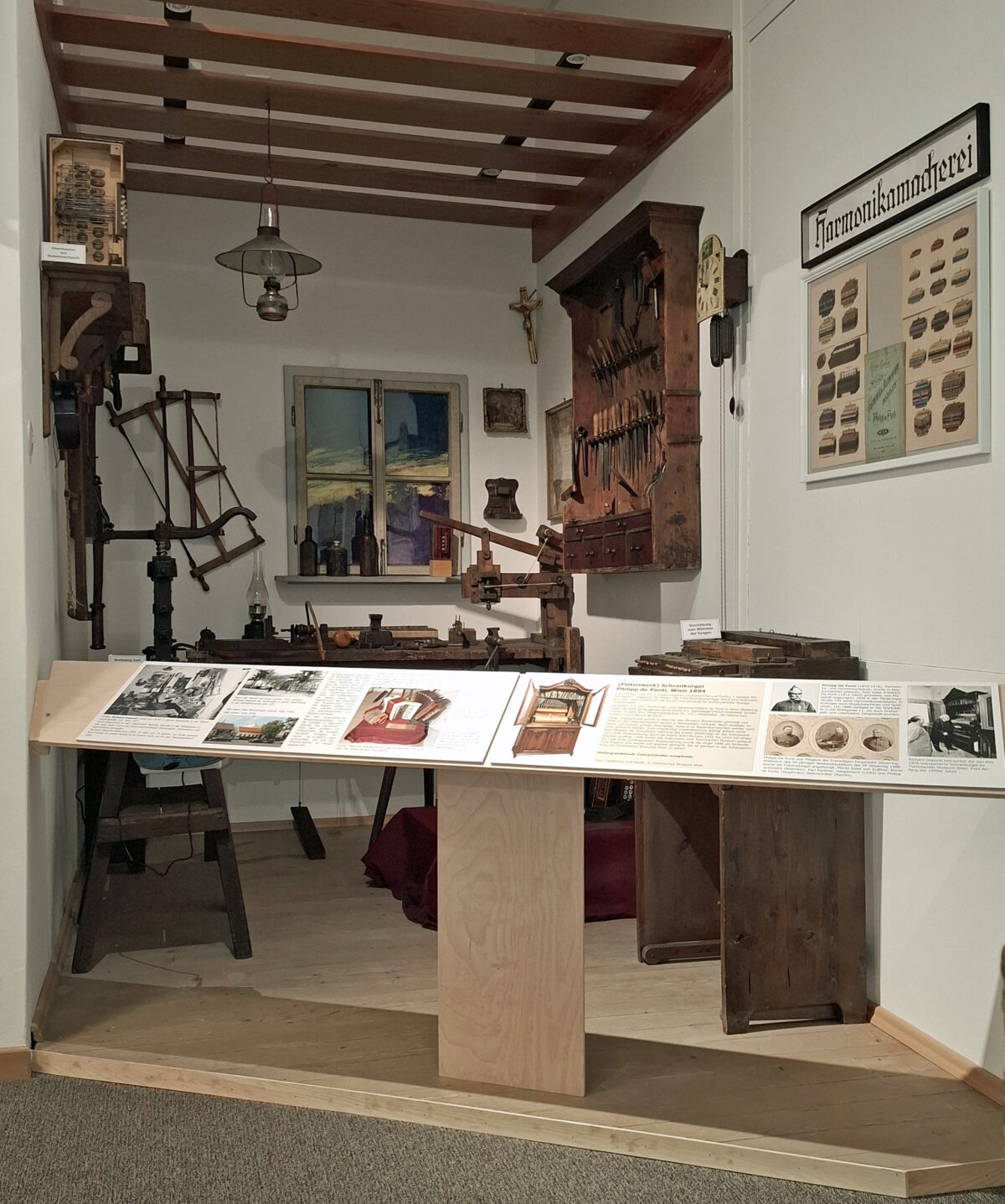 Museum: Haramonikamacherei, neu, Bezirksmuseum Ottakring