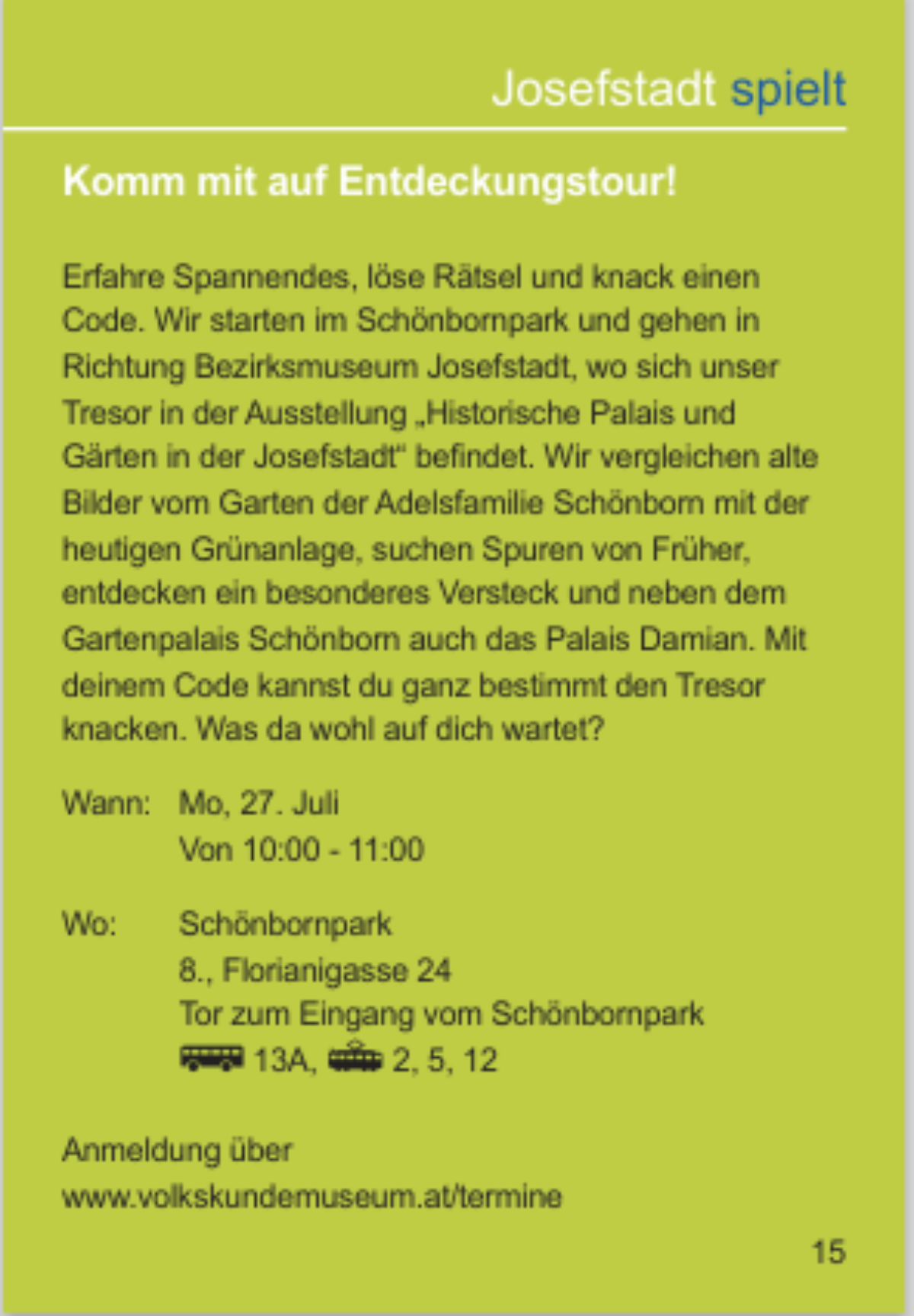 Ferienspiel