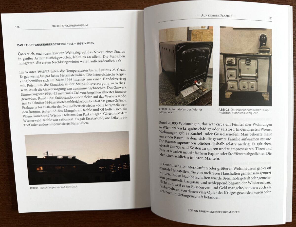 Publikation: Wien 1945-1955, ARGE, Beitrag Rauchfangkehrermuseum, 2026