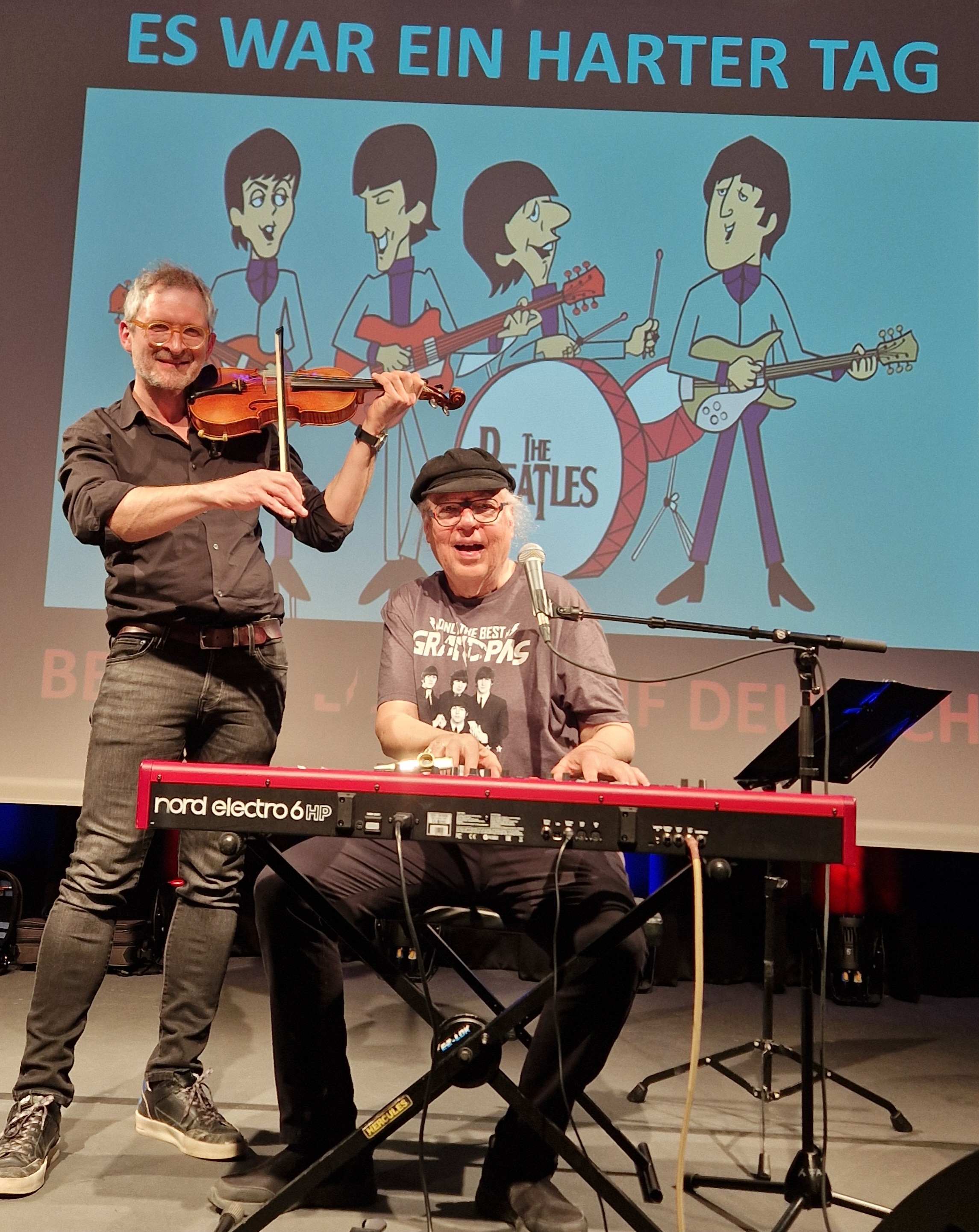 Veranstaltung: Es war ein harter Tag! BEATLES-Lieder auf Deutsch. Phonomuseum 2026, Foto: Arthur Fandl
