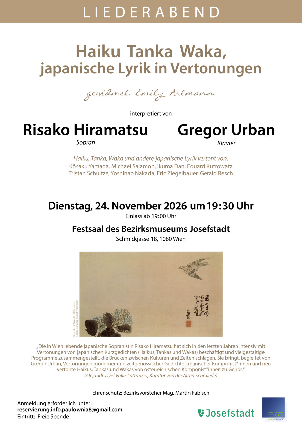 Risako Konzert Josefstadt